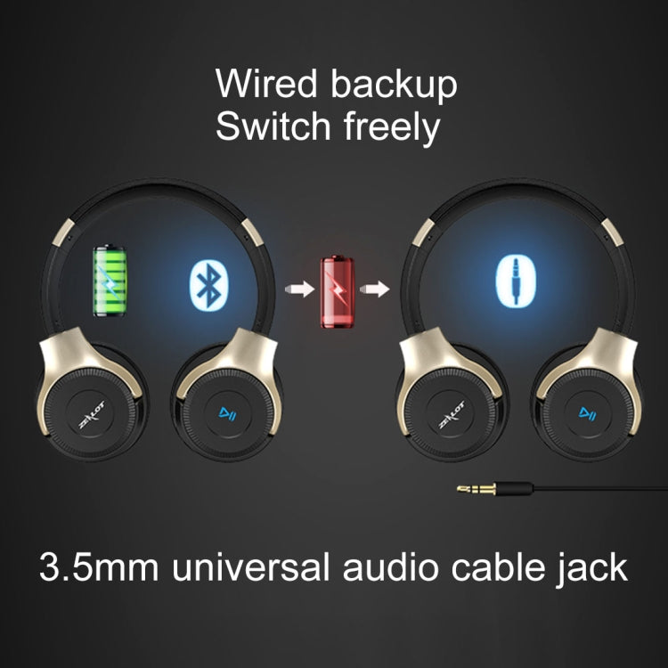 ZEALOT B26T Stereo Wired Wireless Bluetooth 4.0 Subwoofer Headset with 3.5mm Universal Audio Cable Jack & HD Microphone, For Mobile Phones & Tablets & Laptops, Support 32GB TF Card Maximum(White) - free shipping - PMC TechLife - Order now!