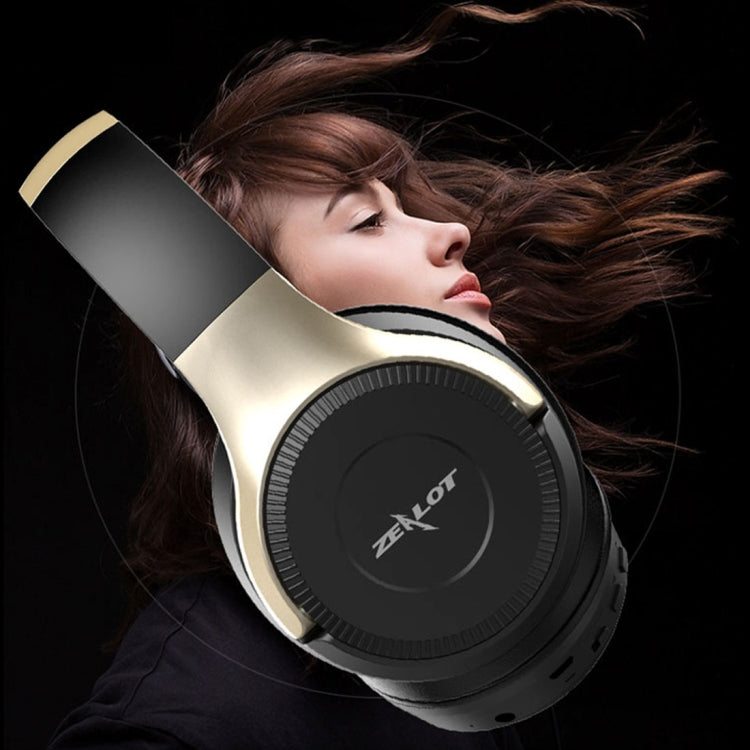 ZEALOT B26T Stereo Wired Wireless Bluetooth 4.0 Subwoofer Headset with 3.5mm Universal Audio Cable Jack & HD Microphone, For Mobile Phones & Tablets & Laptops, Support 32GB TF Card Maximum(White) - free shipping - PMC TechLife - Order now!