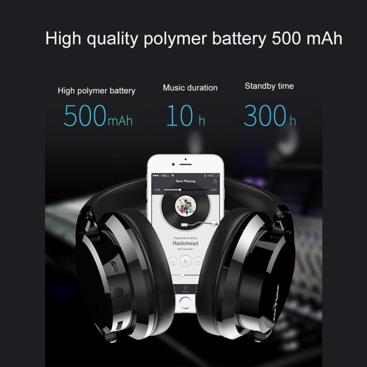 ZEALOT B21 Stereo Wired Wireless Bluetooth 4.0 Subwoofer Headset with 3.5mm Universal Audio Cable Jack & HD Microphone, For Mobile Phones & Tablets & Laptops(Black) - free shipping - PMC TechLife - Order now!