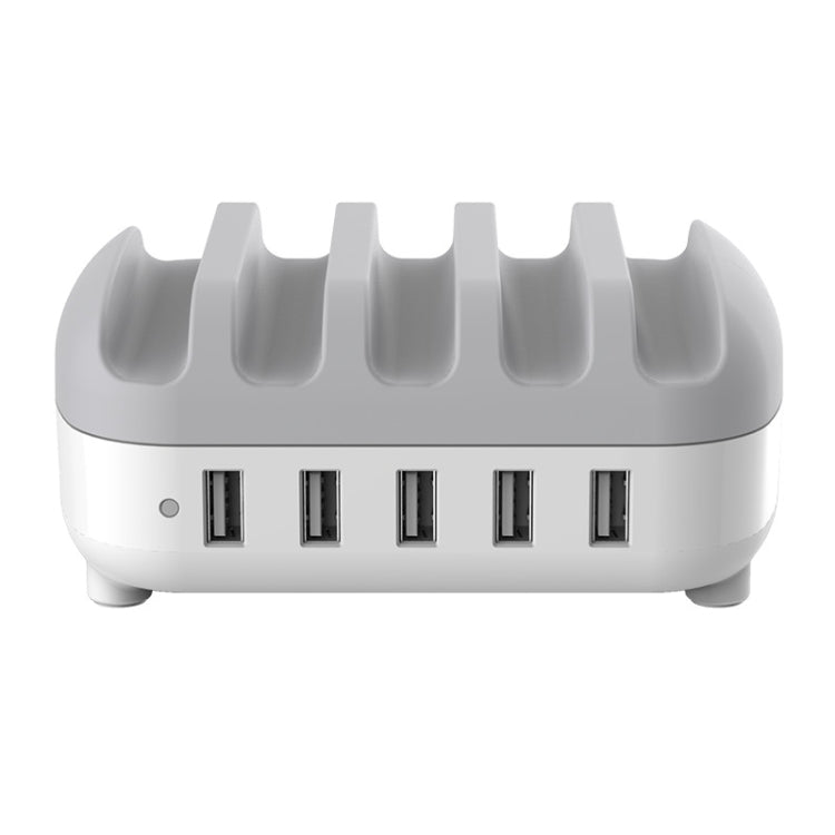 ORICO DUK-5P 40W 5 USB Ports Smart Charging Station with Phone & Tablet Stand(White) - free shipping - PMC TechLife - Order now!