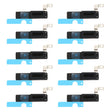 10 PCS for iPhone 8 Plus Earpiece Receiver Mesh Covers + Earpiece Receiver Adhesive Stickers - Metal Parts by PMC TechLife | Online Shopping South Africa | PMC TechLife