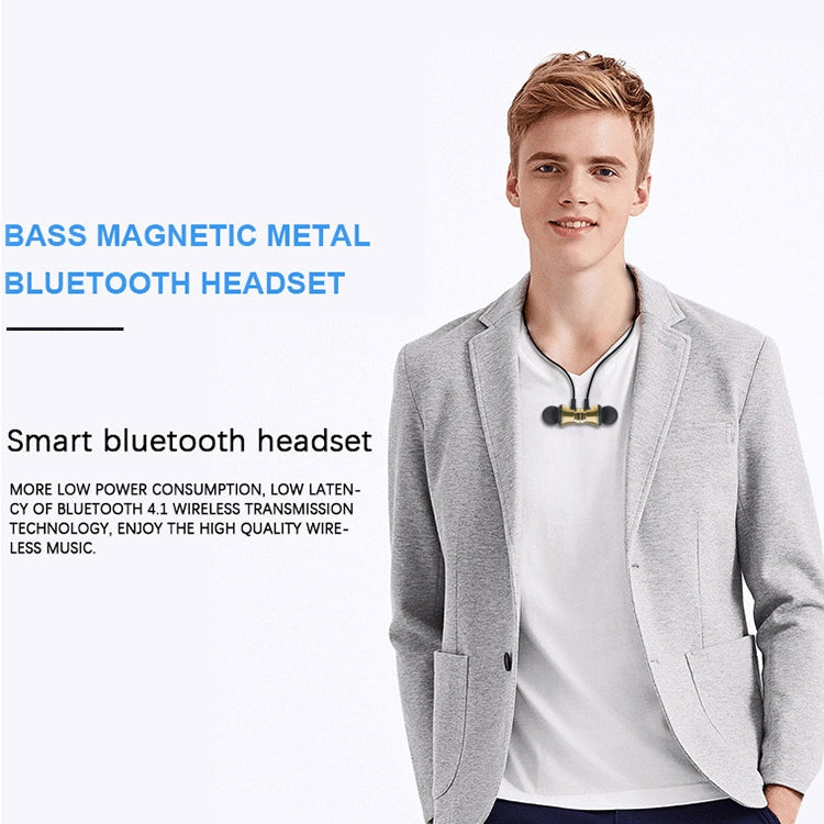 XT11 Magnetic In-Ear Wireless Bluetooth V4.2 Earphones(Blue)