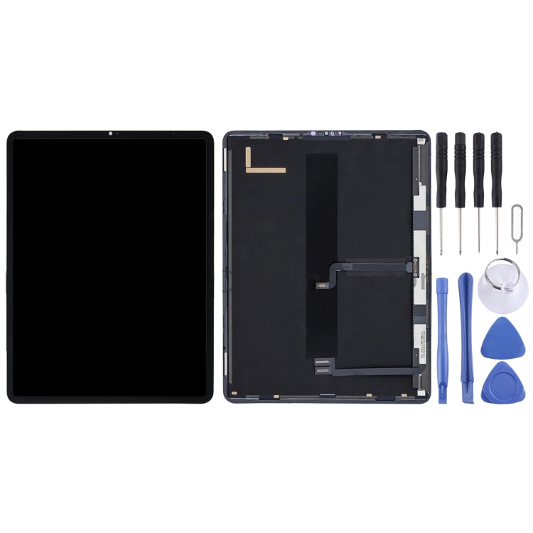 LCD Screen and Digitizer Full Assembly for iPad Pro 12.9 inch 2021 2022 A2378 A2461 A2379(Black)