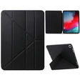 Millet Texture PU+ Silica Gel Full Coverage Leather Case for iPad Air (2019) / iPad Pro 10.5 inch, with Multi-folding Holder(Black) - iPad Air (2019) Cases by PMC TechLife | Online Shopping South Africa | PMC TechLife | Buy Now Pay Later Mobicred