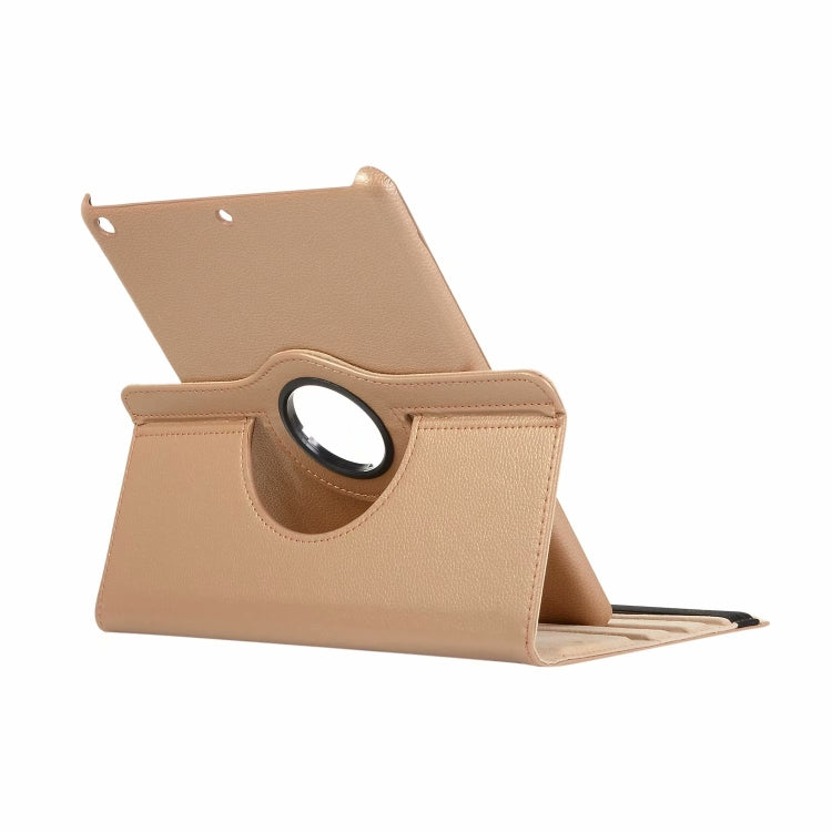For iPad 10.2 / iPad Air 2019 10.5 / iPad 10.2 2020 Litchi Texture Horizontal Flip 360 Degrees Rotation Leather Case(Pink) - iPad 10.2 Cases by PMC TechLife | Online Shopping South Africa | PMC TechLife | Buy Now Pay Later Mobicred