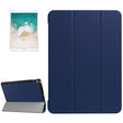 For iPad Pro 10.5 inch PU Litchi Texture 3-folding Smart Case Clear Back Cover with Holder(navy) - free shipping - PMC TechLife - Order now!