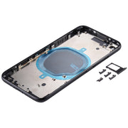 Battery Back Cover with Camera Lens Cover & SIM Card Tray & Side keys for iPhone SE 2020