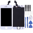 LCD Screen and Digitizer Full Assembly for iPhone SE 2016 / 5SE (White) - free shipping - PMC TechLife - Order now!