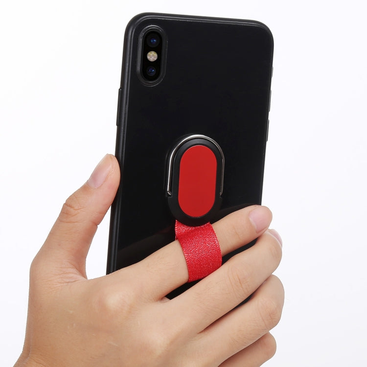 CPS-016 Universal Finger Strap Grip Self Holder Mobile Phone Stand(Red) - Ring Holder by PMC TechLife | Online Shopping South Africa | PMC TechLife