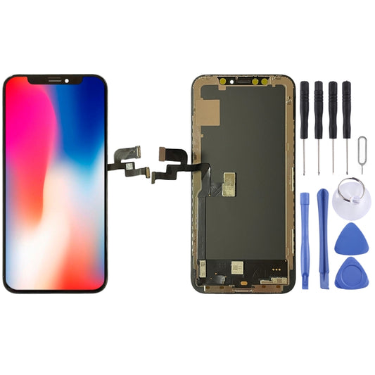 GX OLED Material LCD Screen and Digitizer Full Assembly for iPhone X - free shipping - PMC Jewellery - Order now!