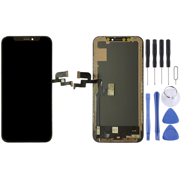 GX OLED Material LCD Screen and Digitizer Full Assembly for iPhone X - free shipping - PMC Jewellery - Order now!