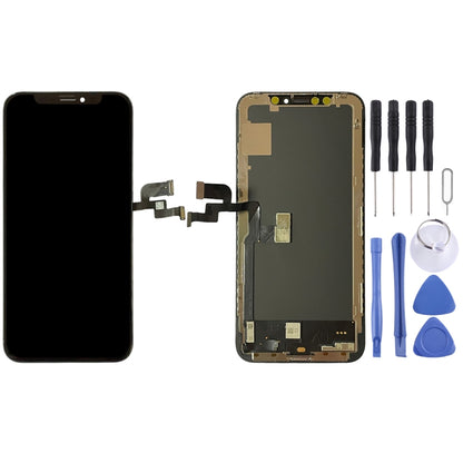 GX OLED Material LCD Screen and Digitizer Full Assembly for iPhone X - free shipping - PMC Jewellery - Order now!