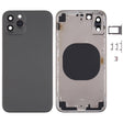Back Housing Cover with Appearance Imitation of iP13 Pro for iPhone X(Black) - Back Cover by PMC TechLife | Online Shopping South Africa | PMC TechLife