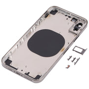 Back Housing Cover with Appearance Imitation of iP13 Pro for iPhone X(Black)
