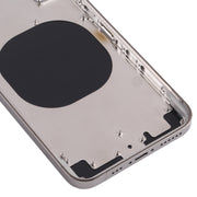 Back Housing Cover with Appearance Imitation of iP13 Pro for iPhone X(Black)