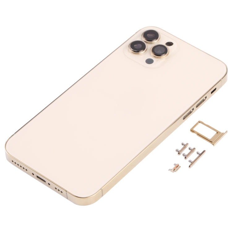 Back Housing Cover with Appearance Imitation of iP13 Pro for iPhone X(Gold)