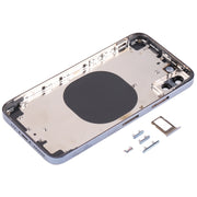 Back Housing Cover with Appearance Imitation of iP13 Pro for iPhone X(Blue)