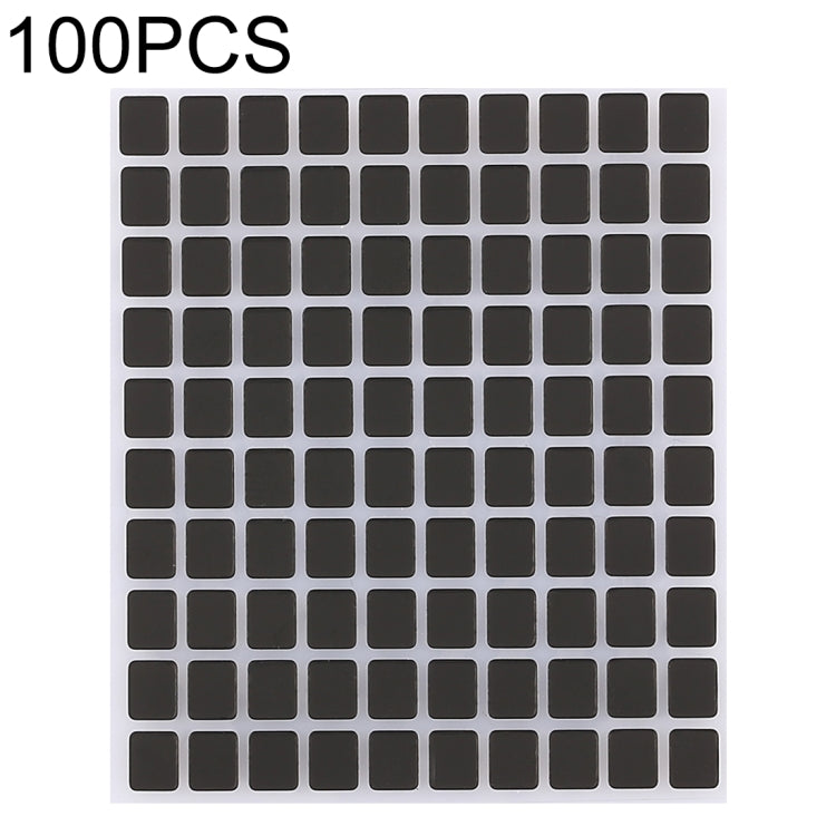 100 PCS Display Screen Black Stickers for iPhone X - Others by PMC TechLife | Online Shopping South Africa | PMC TechLife