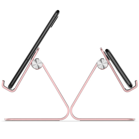 WQ-02 Foldable Creative Lazy Bracket Phone Holder (Black)