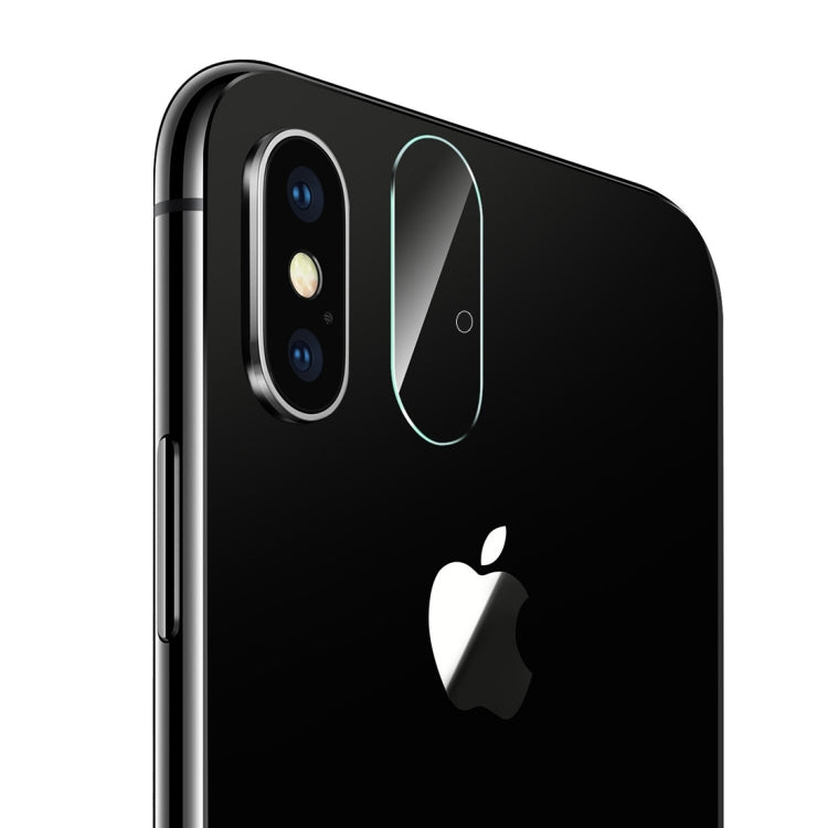 For iPhone X Rear Camera Lens Protector Tempered Glass Protective Film with Holes - iPhone X & XS Tempered Glass by DIYLooks | Online Shopping South Africa | PMC TechLife | Buy Now Pay Later Mobicred