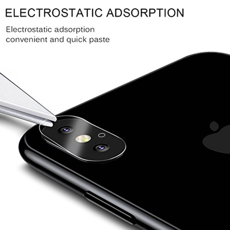 For iPhone X Rear Camera Lens Protector Tempered Glass Protective Film with Holes - iPhone X & XS Tempered Glass by DIYLooks | Online Shopping South Africa | PMC TechLife | Buy Now Pay Later Mobicred