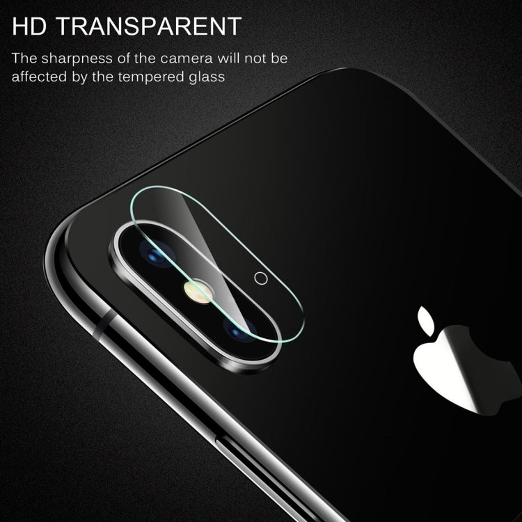 For iPhone X Rear Camera Lens Protector Tempered Glass Protective Film with Holes - iPhone X & XS Tempered Glass by DIYLooks | Online Shopping South Africa | PMC TechLife | Buy Now Pay Later Mobicred