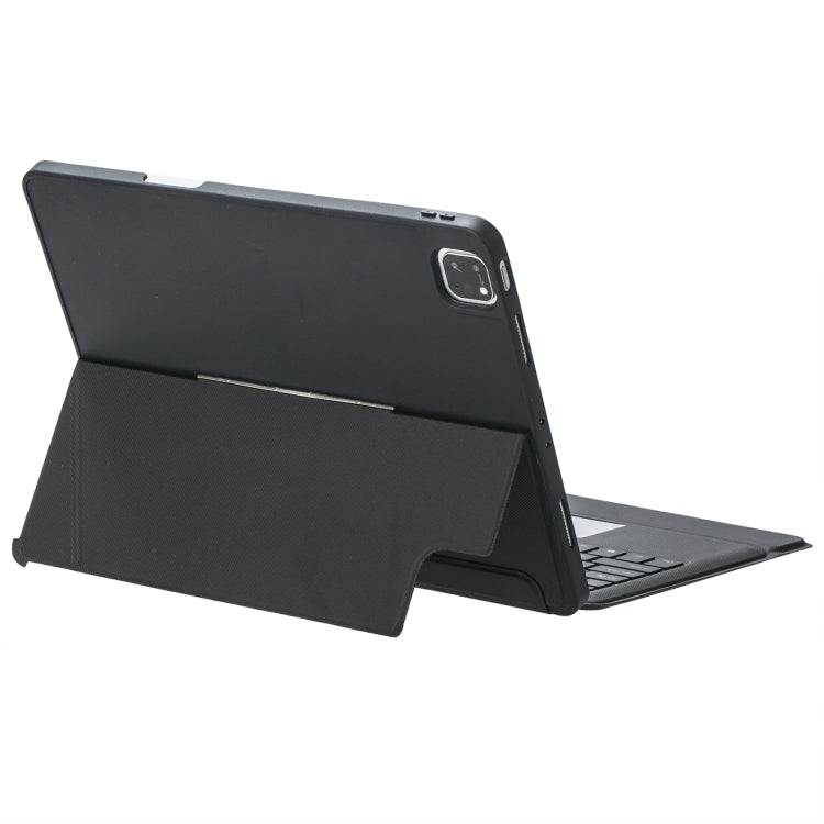 T129-AS For iPad Air 13 2025 / Pro 12.9 2022 / 2021 / 2020 / 2018 Touch Backlight Split Type Bluetooth Keyboard Leather Case - For iPad Pro by PMC TechLife | Online Shopping South Africa | PMC TechLife | Buy Now Pay Later Mobicred