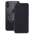 Easy Replacement Big Camera Hole Glass Back Battery Cover with Adhesive for iPhone XS Max(Black) - Back Cover by PMC TechLife | Online Shopping South Africa | PMC TechLife | Buy Now Pay Later Mobicred