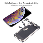 Original LCD Screen for iPhone XS Max Digitizer Full Assembly with Earpiece Speaker Flex Cable
