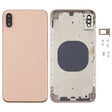 Back Cover with Camera Lens & SIM Card Tray & Side Keys for iPhone XS Max(Gold) - Back Cover by PMC TechLife | Online Shopping South Africa | PMC TechLife