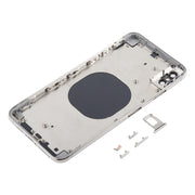 Back Cover with Camera Lens & SIM Card Tray & Side Keys for iPhone XS Max(White)