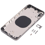 Back Housing Cover with Appearance Imitation of iP13 Pro Max for iPhone XS Max(Black)