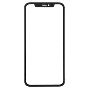 Front Screen Outer Glass Lens with Frame + OCA Optically Clear Adhesive for iPhone XR(Black)