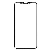 For iPhone 11 / XR 0.1mm 9H Full Screen Flexible Fiber Tempered Glass Film(Black)