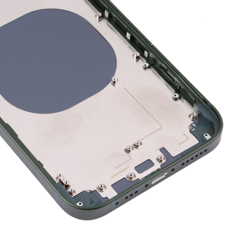 Back Housing Cover with Appearance Imitation of iP13 for iPhone XR(Green) - Back Cover by PMC TechLife | Online Shopping South Africa | PMC TechLife | Buy Now Pay Later Mobicred