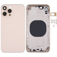 Stainless Steel Material Back Housing Cover with Appearance Imitation of iP13 Pro for iPhone XR(Gold) - Back Cover by PMC TechLife | Online Shopping South Africa | PMC TechLife | Buy Now Pay Later Mobicred