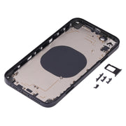 Back Housing Cover with Appearance Imitation of iP13 for iPhone XR(Black)