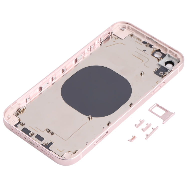 Back Housing Cover with Appearance Imitation of iP13 for iPhone XR(Pink) - Back Cover by PMC TechLife | Online Shopping South Africa | PMC TechLife