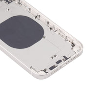 Back Housing Cover with Appearance Imitation of iP13 for iPhone XR(White)