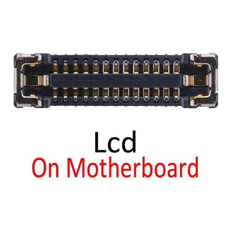 LCD Display FPC Connector On Motherboard for iPhone XR - Others by PMC TechLife | Online Shopping South Africa | PMC TechLife