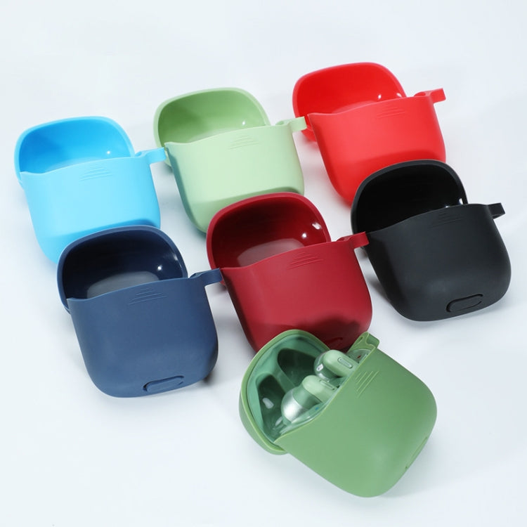 Wireless Earphones Pure Color Silicone Anti-fall Protective Case For JBL TUNE 220TWS(Grass Green) - free shipping - PMC TechLife - Order now!