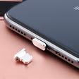 2pcs Universal 8 Pin Charging Port Metal Anti-Dust Plug for iPhone(Space Silver) - Anti-dust & Ear Caps by PMC TechLife | Online Shopping South Africa | PMC TechLife