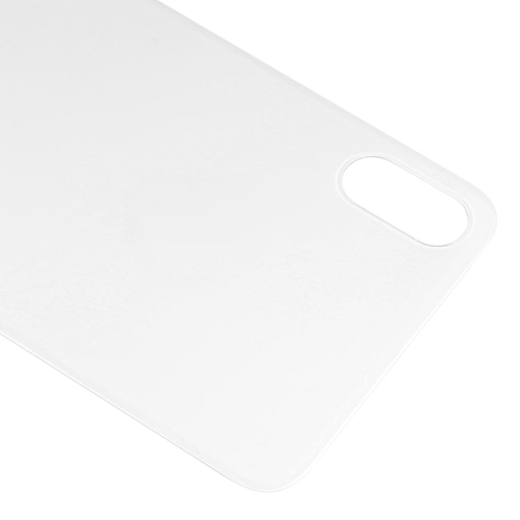 Easy Replacement Big Camera Hole Glass Back Battery Cover with Adhesive for iPhone XS(White) - Back Cover by PMC TechLife | Online Shopping South Africa | PMC TechLife