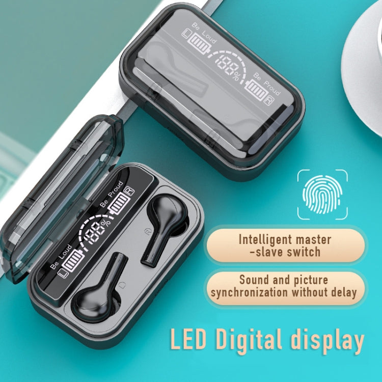 278 TWS External Noise Cancelling Touch Bluetooth Earphone with Charging Box, Support Three-screen Battery Display & Power Bank & Call & Voice Assistant(White) - TWS Earphone by PMC TechLife | Online Shopping South Africa | PMC TechLife