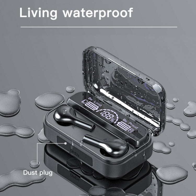 278 TWS External Noise Cancelling Touch Bluetooth Earphone with Charging Box, Support Three-screen Battery Display & Power Bank & Call & Voice Assistant(White) - TWS Earphone by PMC TechLife | Online Shopping South Africa | PMC TechLife