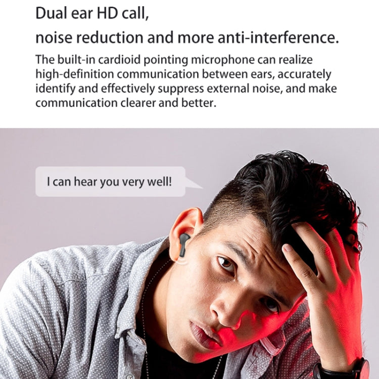 278 TWS External Noise Cancelling Touch Bluetooth Earphone with Charging Box, Support Three-screen Battery Display & Power Bank & Call & Voice Assistant(White) - TWS Earphone by PMC TechLife | Online Shopping South Africa | PMC TechLife