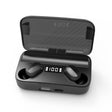 A9 TWS CVC8.0 and DSP Dual Noise Cancelling Bluetooth Earphone with Magnetic Charging Box & LED Digital Display, Support Touch & HD Call & Siri & Power Bank(Black) - TWS Earphone by PMC TechLife | Online Shopping South Africa | PMC TechLife