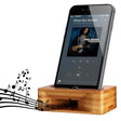 HQ-J101 Universal Bamboo Phone Desktop Stand Holder for Smart Phones within 5.5 inches - Desktop Holder by PMC TechLife | Online Shopping South Africa | PMC TechLife