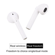 i11-TWS Bluetooth V5.0 Wireless Stereo Earphones with Magnetic Charging Box, Compatible with iOS & Android(White)