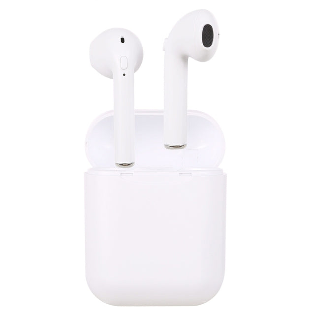 i11-TWS Bluetooth V5.0 Wireless Stereo Earphones with Magnetic Charging Box, Compatible with iOS & Android(White)